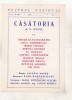 Bnk div Afis mic - Teatrul National - Casatoria