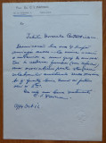 C. I. Parhon , scrisoare catre Radu Constantinescu Iasi , in plic , 1944