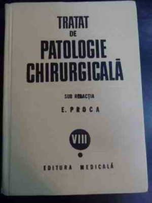 Tratat De Patologie Chirurgicala Vol.viii Urologie Partea I - Sub Redactia Prof. E. Proca ,546695 foto