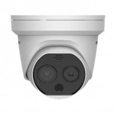 Scaner termal de precizie HIKVISION DS-2TD1217B-6PA(B) tip Dome pentru detectia de la distanta a persoanelor cu febra foto