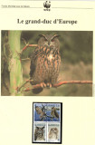 Aland 1996 - Bufnițe, set WWF, 6 poze, MNH (vezi descrierea), Nestampilat