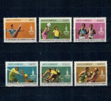 Mozambic 1980 - Jocurile Olimpice, sport, serie neuzata