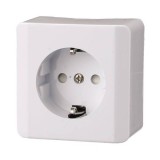 Priza de retea cu impamantare, 230V, IP20, de interior, Home - 4 prize
