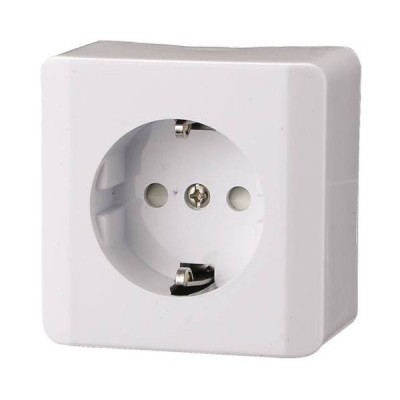 Priza de retea cu impamantare, 230V, IP20, de interior, Home - 4 prize foto