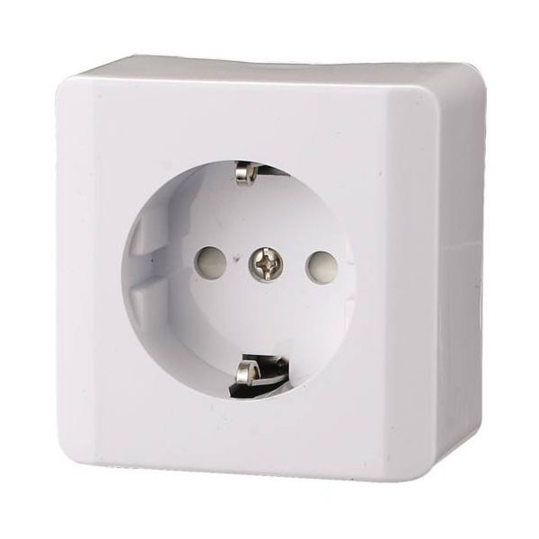 Priza de retea cu impamantare, 230V, IP20, de interior, Home - 4 prize