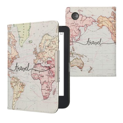 Husa Kwmobile pentru Kobo Clara 2E, Multicolor, Piele ecologica, KWM000023QI002C foto
