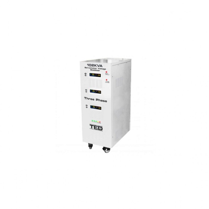 Stabilizator retea maxim 102KVA-SVC cu servomotor trifazat-trifazat TED000064