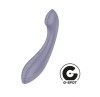 Vibrator G-Force, Punctul G, 50 Programe Vibratii, Silicon, USB, Violet, 21 cm