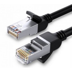 PATCH CORD UTP Ugreen Cat6, &quot;NW101&quot; fire din cupru, viteza maxima 1 Gbps, 3m, negru &quot;50193&quot; (timbru verde 0.18 lei) - 6957303851935