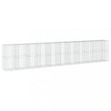 Cumpara ieftin Cos gabion cu capac, 1050x100x200 cm, fier galvanizat