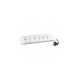 Desktop multi-outlet extension - 6 x 2P+E + illuminated switch, Legrand