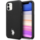 Husa TPU U.S. Polo Wrapped pentru Apple iPhone 11, Neagra USHCN61PUBK