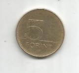 No(4) moneda- UNGARIA- 5 FORINT 1993, Europa