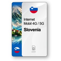 eSIM Internet Slovenia, valabil 7 zile, trafic 1 GB, Standard
