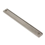 Magnet neodim bloc 120 x 13,5 x 5 mm, &icirc;n carcasă, cu 2 găuri D 3,3 și șanfren D 6,5