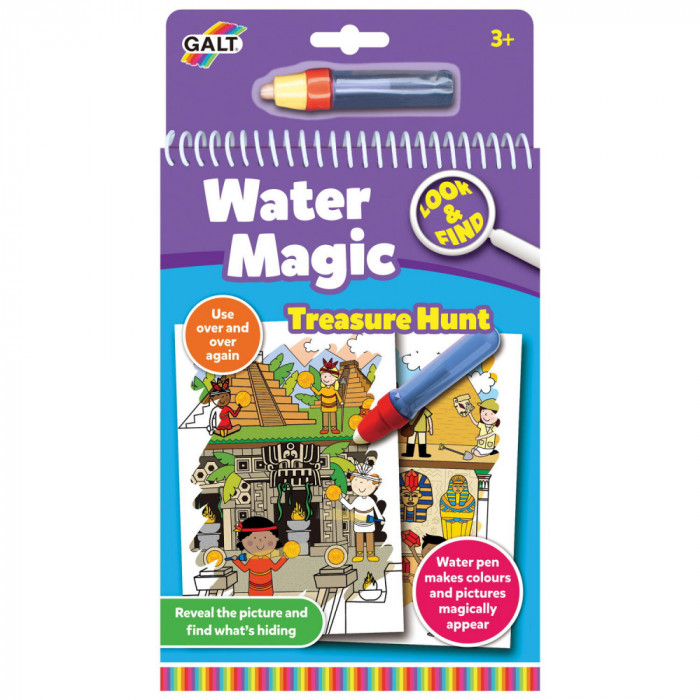 Water Magic: Carte de colorat Vanatoarea de comori PlayLearn Toys