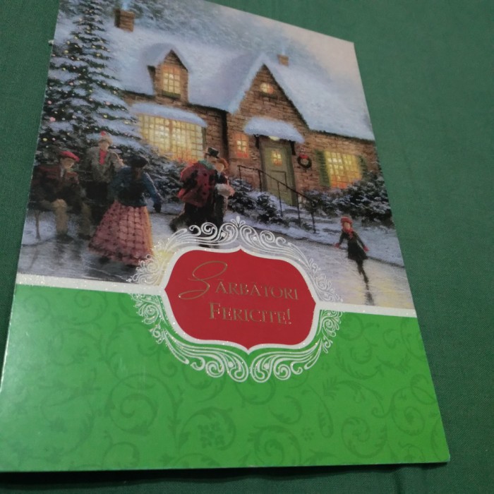 CARTE POSTALA GIGANT - FELICITARE CIRCULATA