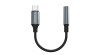 Adaptor Wozinsky WACM-01 USB-C - Jack Mini 3.5mm - Negru