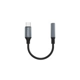 Adaptor Wozinsky WACM-01 USB-C - Jack Mini 3.5mm - Negru