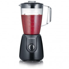 Blender Severin SM 3707 cu recipient, 1.5L, 600W, negru - RESIGILAT