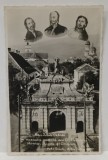 ALBA IULIA , POARTA LA INTRARE IN CETATE IN CARE AU FOST INCHISI HORIA , CLOSCA si CRISAN , FOTO . BACH , FORMAT CARTE POSTALA , 1937