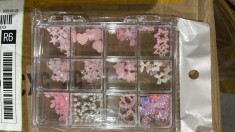 Set figurine 3D voluminoase pentru manichiură D-6