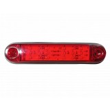 18 LED Lumini de markaj pentru Camioane Remorca Rosu 12v 24v