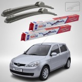 Cumpara ieftin Ștergătoare Mazda 2 DY Facelift 2005-2007 | Set Față Flat &ndash; TeamCar&reg;