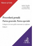Procedura penala. Partea generala. Partea speciala. Culegere de teste grila comentate si explicate. Editia 6 - Andrei Zarafiu, Balan Cristian, Ioan-Pa