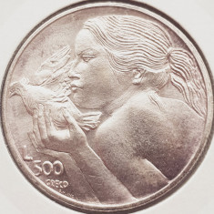 465 San Marino 500 lire 1973 Peace km 29 argint