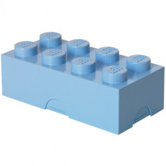 Cutie Sandwich Lego 2 X 4 Albastru Deschis foto