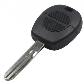 Carcasa cheie 2 butoane Topautochei&amp;reg; pentru Nissan Micra Almera Primera X-Trail, Lamela A33 foto