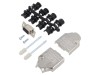 MH CONNECTORS Conector D-Sub HD 15 pini mamă montare pe cablu orientare dreapta