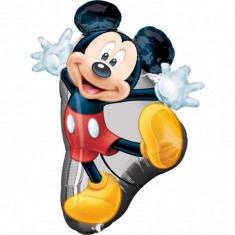 Balon folie metalizata SuperShape Mickey Mouse 78x55cm foto