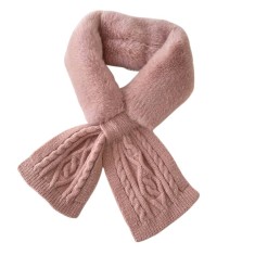 Fular tricotat cu blanita