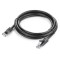 PATCH CORD UTP Ugreen Cat6, &amp;quot;NW102&amp;quot; fire din cupru, viteza maxima 1 Gbps, 5m, negru 20162