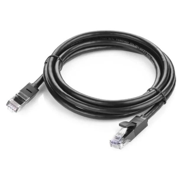 PATCH CORD UTP Ugreen Cat6, &amp;quot;NW102&amp;quot; fire din cupru, viteza maxima 1 Gbps, 5m, negru 20162