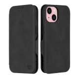 Husa 360&Atilde;&sbquo;&Acirc;&deg; iPhone 15 Techsuit Safe Wallet Plus, negru