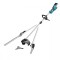 Dispozitiv multifunctional Brushless (foarfeca gard viu, trimmer cu disc, mini drujba ) cu acumulator 4 in1,18 x 2 Dedra SAS+ALL