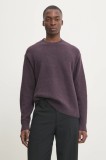 Abercrombie &amp; Fitch pulover barbati, culoarea violet, KI120-4190