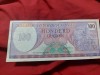 Bancnota 100 Gulden Surinam,,Honderd Gulden-1 noiembrie 1985,America de Sud