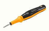 Tester Digital Tensiune Tolsen 12-250V AC/DC, 3.5x130mm, LCD, Testare Inductie, CE, Blister Dublu