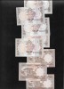 Pakistan 1 rupee rupie 1983 aunc unc diferite semnaturi pret pe bucata