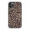 Husa iPhone 12 Pro Max - Skino Leopard Animal Print, Negru - Maro