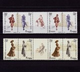 Cumpara ieftin ✅RO 2003 , LP 1623+a ,&quot;Moda Sec . XX &quot;,straif din coala :2 serii + 1 vinieta ,MNH