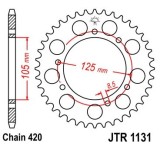 Cumpara ieftin Pinion spate 53 dinti pas lant 420 - Derbi Senda R - Senda R X-Race - R X-Treme - SM X-Race - SM X-Treme - Gilera RCR - SMT 2T 50cc