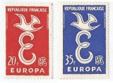 |Franta, Europa CEPT, 1958, MNH