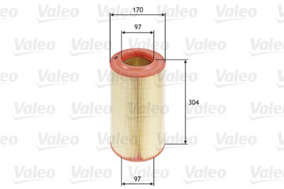 VALEO 585694 Filtru aer foto