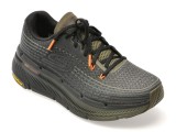 Pantofi sport SKECHERS kaki, MAX CUSHIONING PREMIER 2.0, din material textil