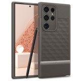 Husa pentru samsung galaxy s24 ultra, spigen caseology parallax, ash grey